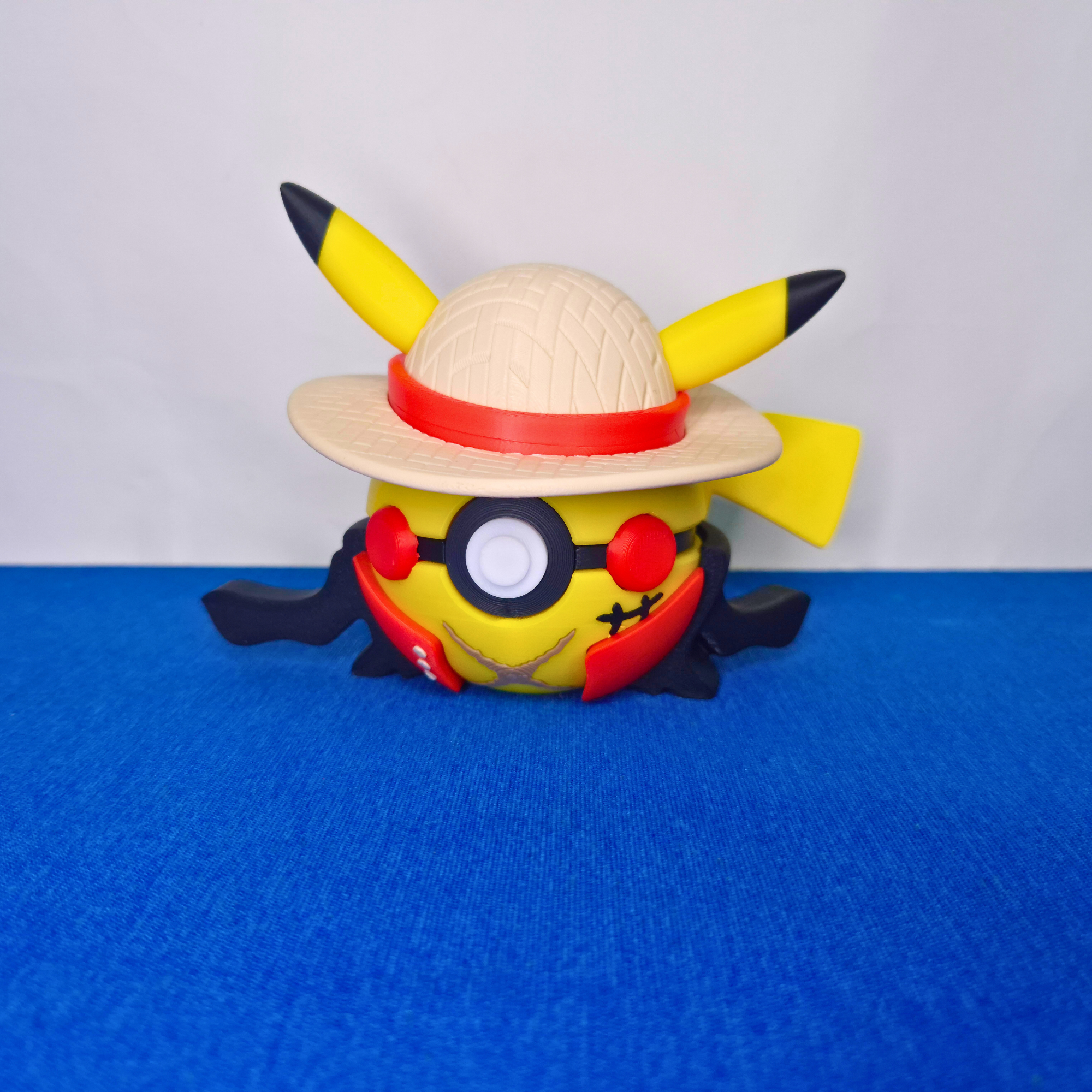 Pikachu Luffy - Esfera Decorativa