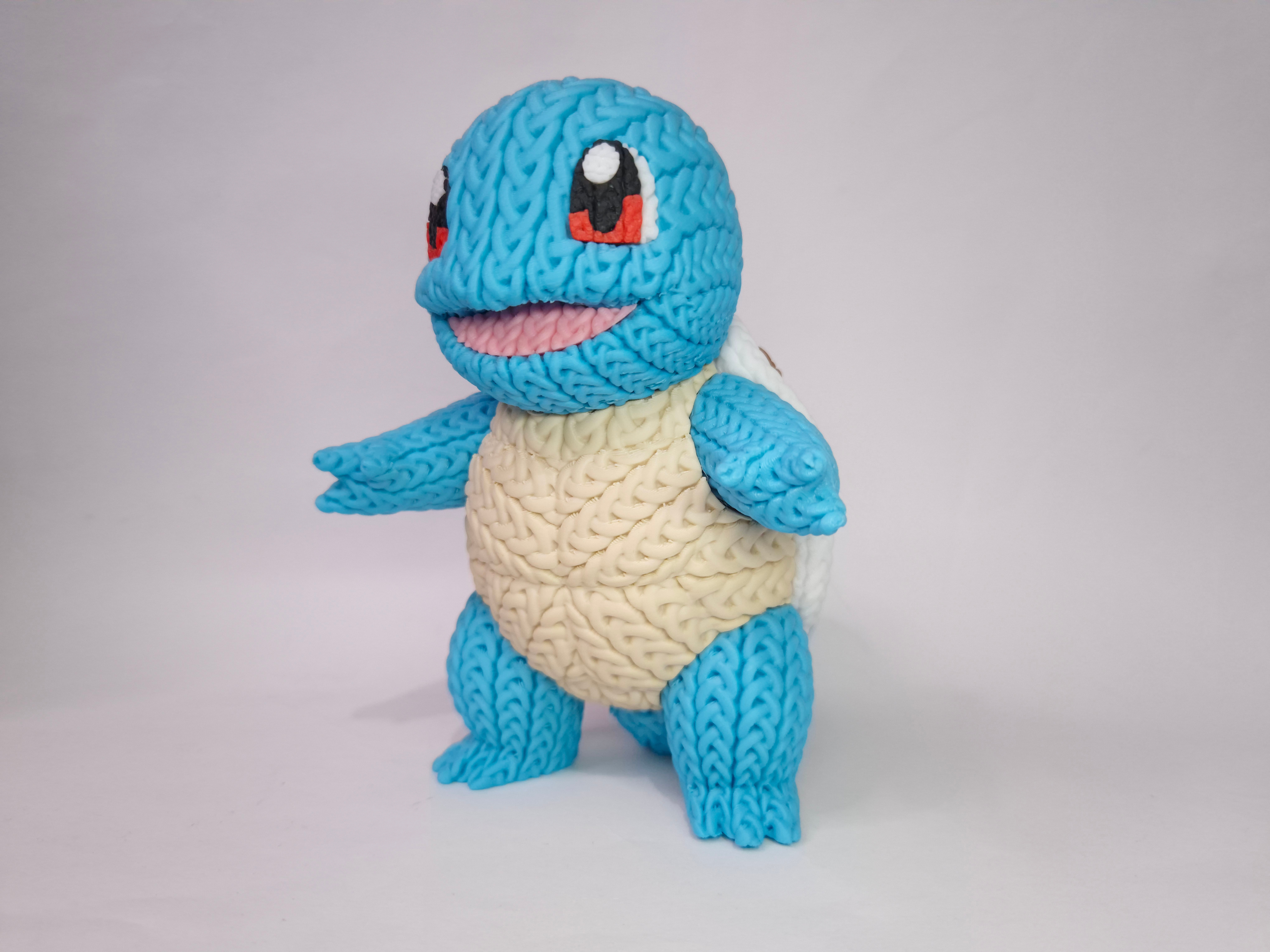 Squirtle - Crochet 3D