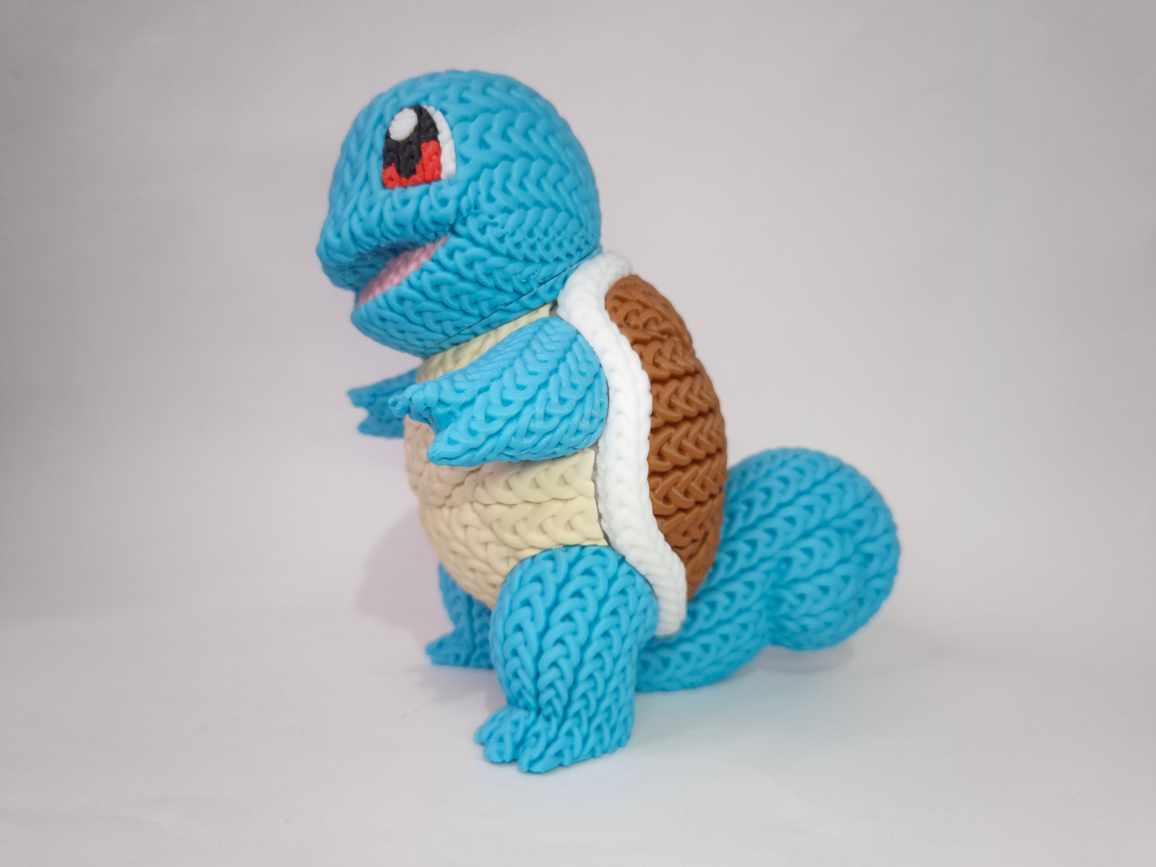 Squirtle - Crochet 3D