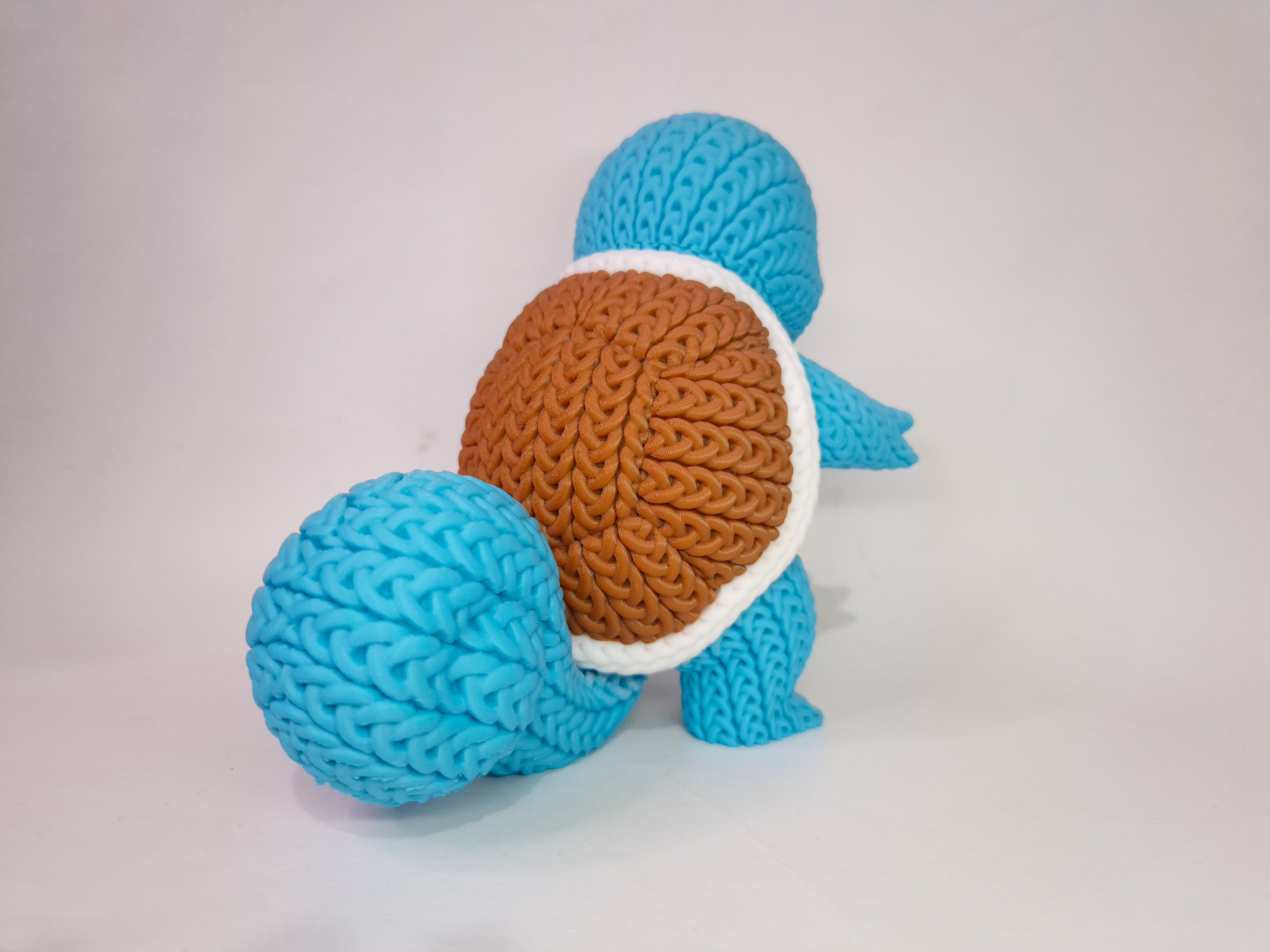 Squirtle - Crochet 3D